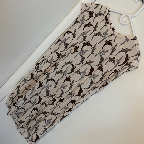 Sloth Print Dress - Picture 1 of 6